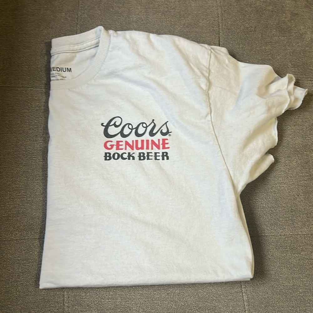 Men’s Medium | Vintage Coors Beer T-Shirt, 100% cotton